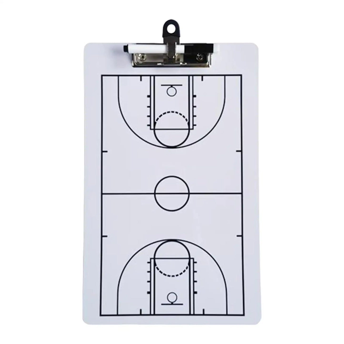 Double-Sided Basketball Coaching Board – Portable Strategy & Tactic Clipboard