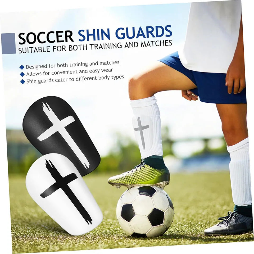 Loogdeel 1 Pair Soccer Shin Guards Protective Gear & Shin Pads for Soccer Training &Matches Essential Soccer Gear for Kids Youth
