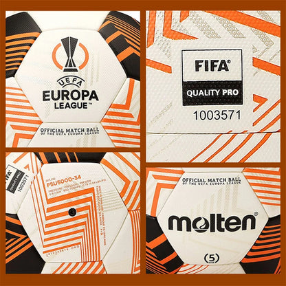 Molten Professional High Quality Size 5 PU Material Outdoor Football Training League Goal Official Match Seamless Futbol Topu