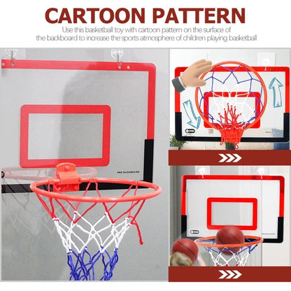 Indoor children's safety and fun games children's home sports basketball set wall bracket non perforated basketball frame