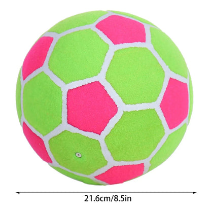 1pcs Sticky Soccer Ball For Foot Kick Dart Games, Soccer Darts, Felt Soccer Ball,For Outdoor Inflatable Football Target Board