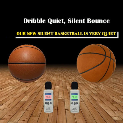 Silent Basketball (Sizes 7, 6, 5) – Quiet Airless Foam Training Ball