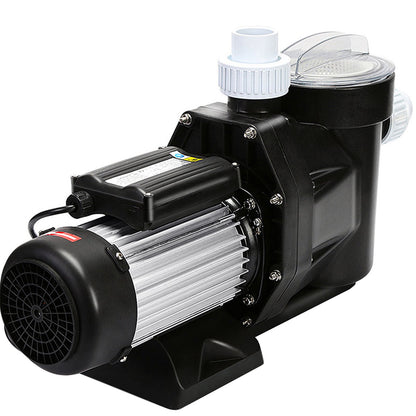 VEVOR Swimming Pool Filter Pump 2.5HP, 1850W Swimming Pool Pump 148GPM, Single Speed Filter for Spa Water Circulation Above Ground Apply Swimming Pool, Bathtub