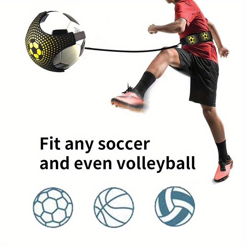 Soccer/Volleyball/Rugby Trainer For Beginner, Football Rebounder Set For Self Training, Auxiliary Fitness Equipment