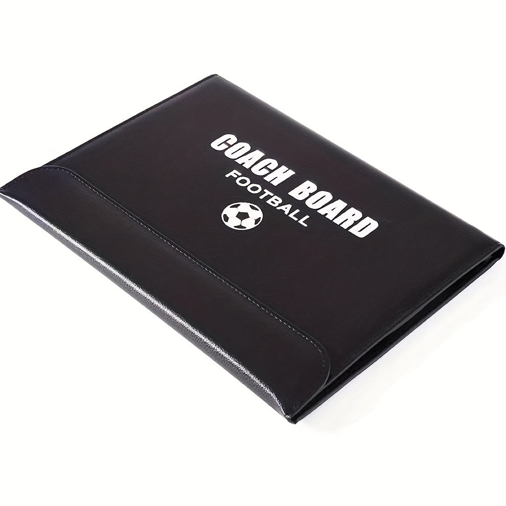 Coach Like A Pro: Soccer Coaches Clipboard Kit With Magnetic Board, Marker Pen & Zipper Bag