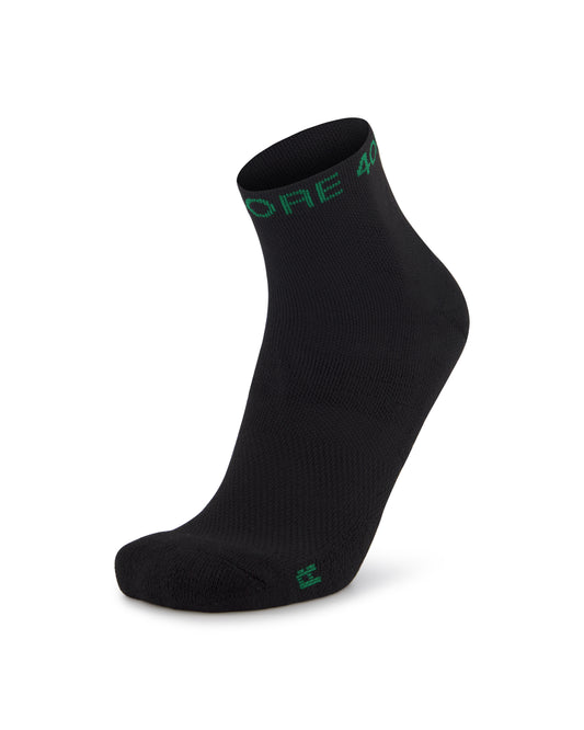 Perfect Lie 1/4 Sock Black-0